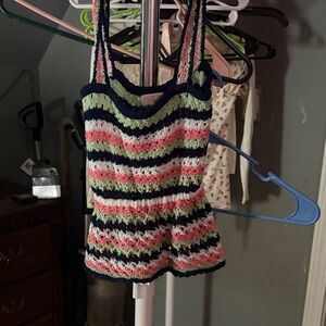 Colorful Striped Kids Top